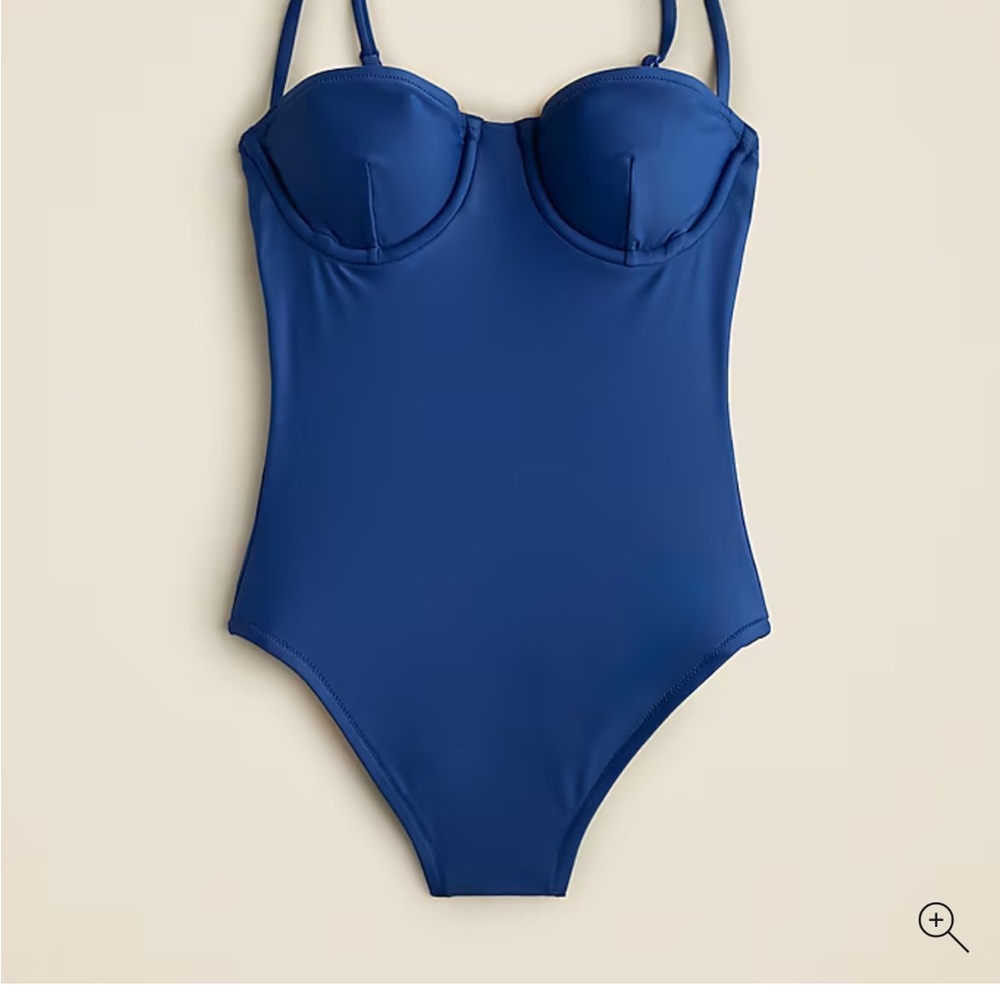 Blue One-Piece Swimsuit